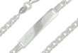 Schmuck-Pur Echt Silberarmband mit Gravur